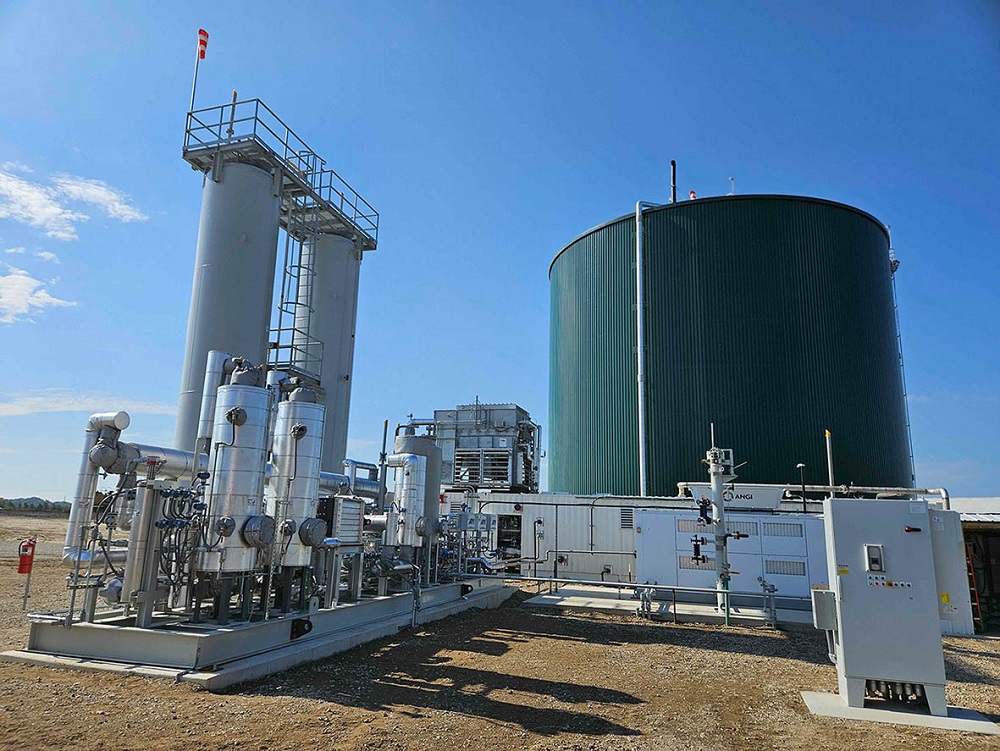 UGS commissions two innovative biogas upgrading plants
