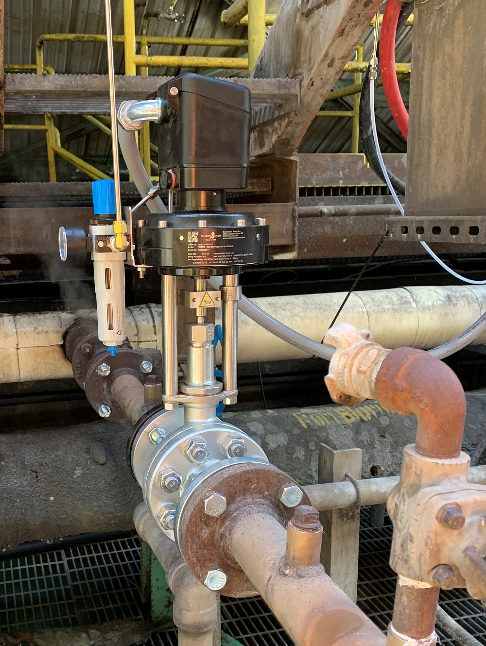 Control valves for world’s purest vanadium oxides