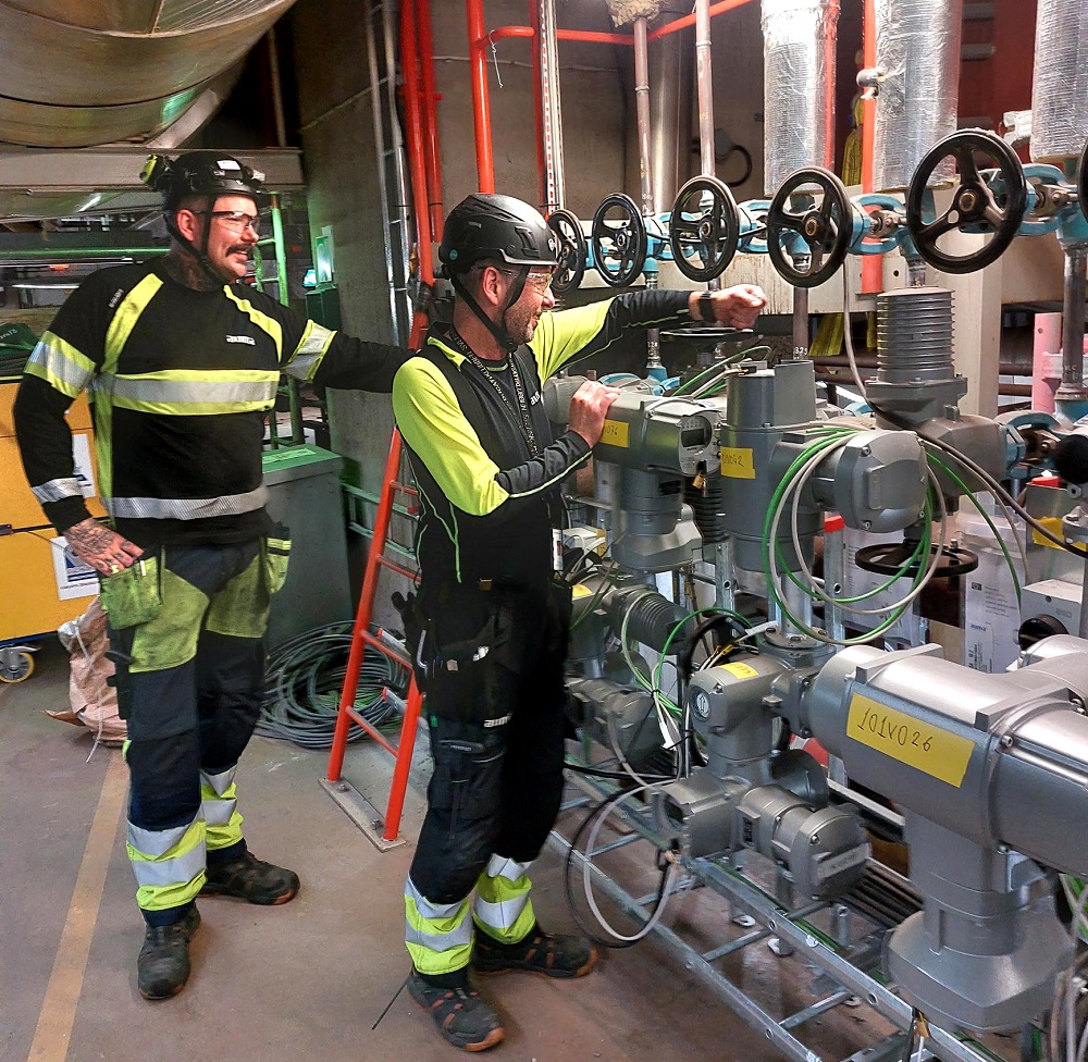 AUMA Profinet actuator retrofit increases plant sustainability