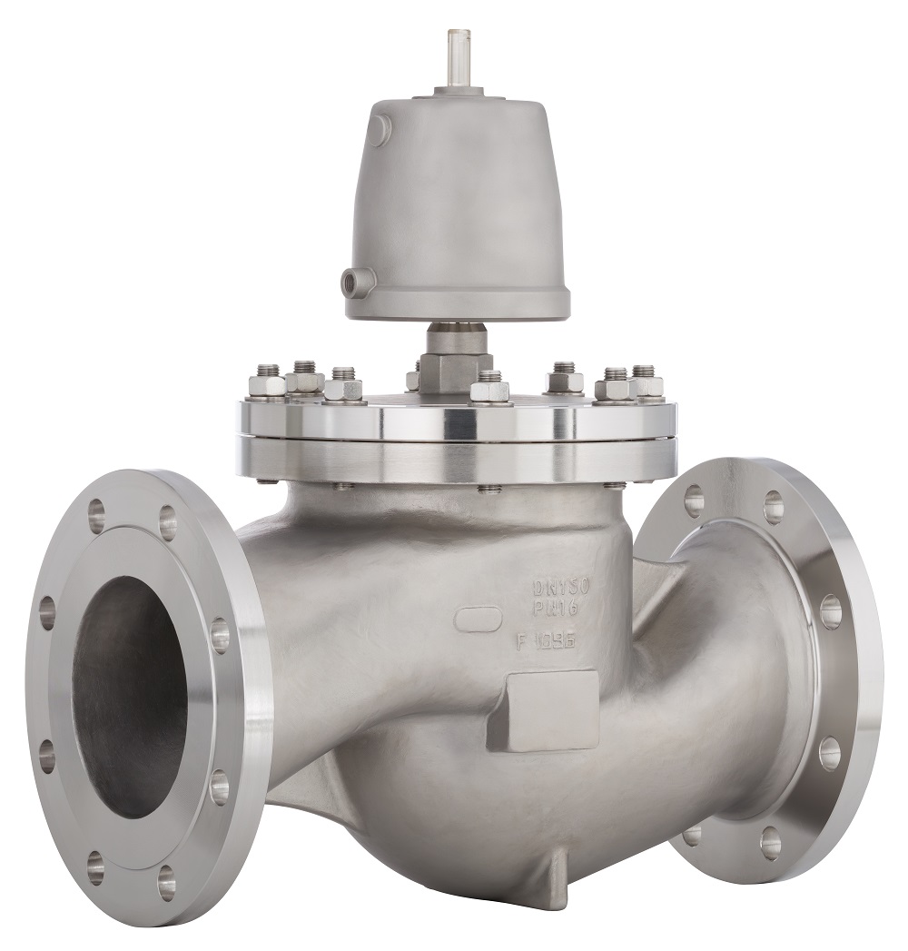 Stainless steel flange valves from Schubert & Salzer now up to nominal size