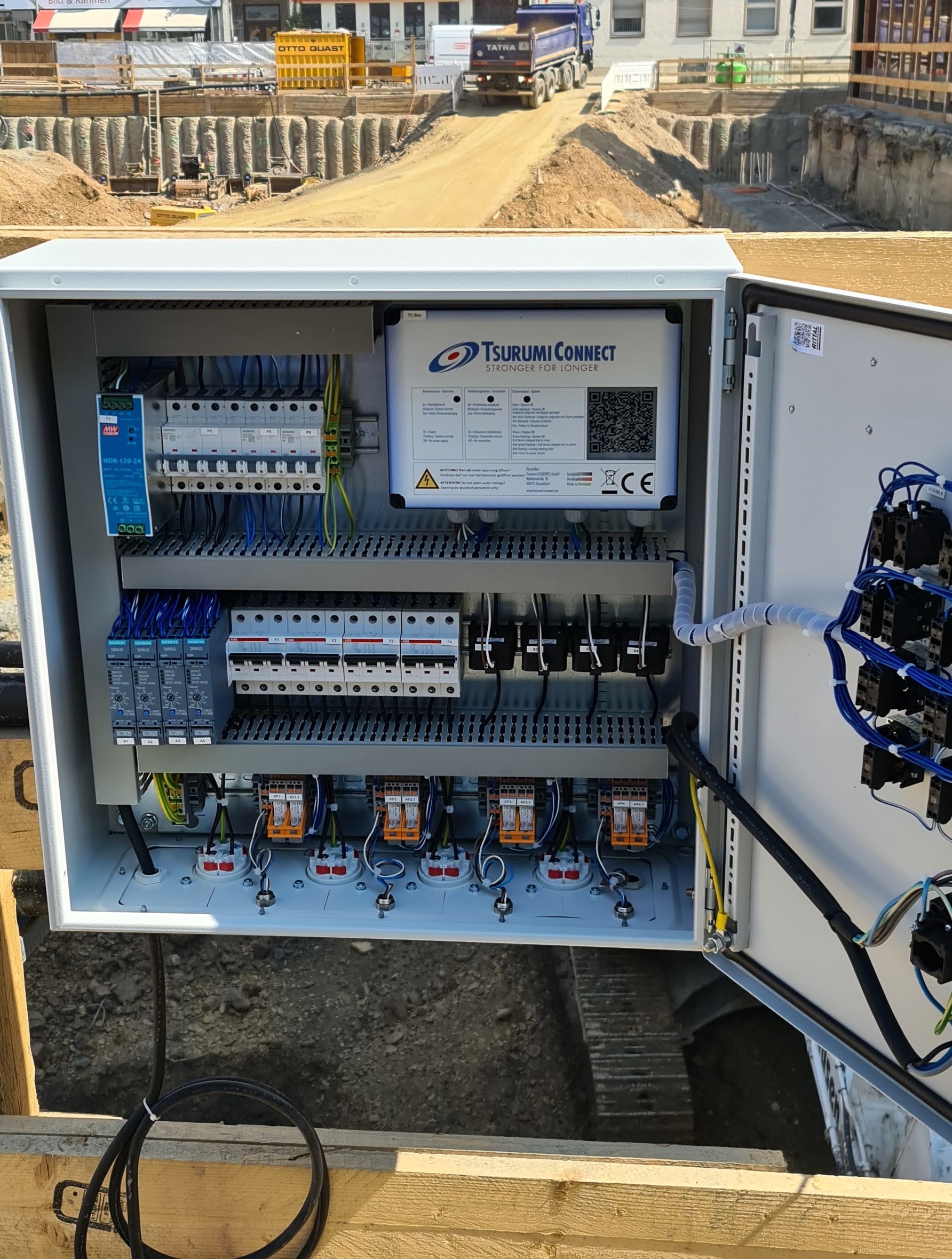 Tsurumi showcases its data link system that operates with pumps