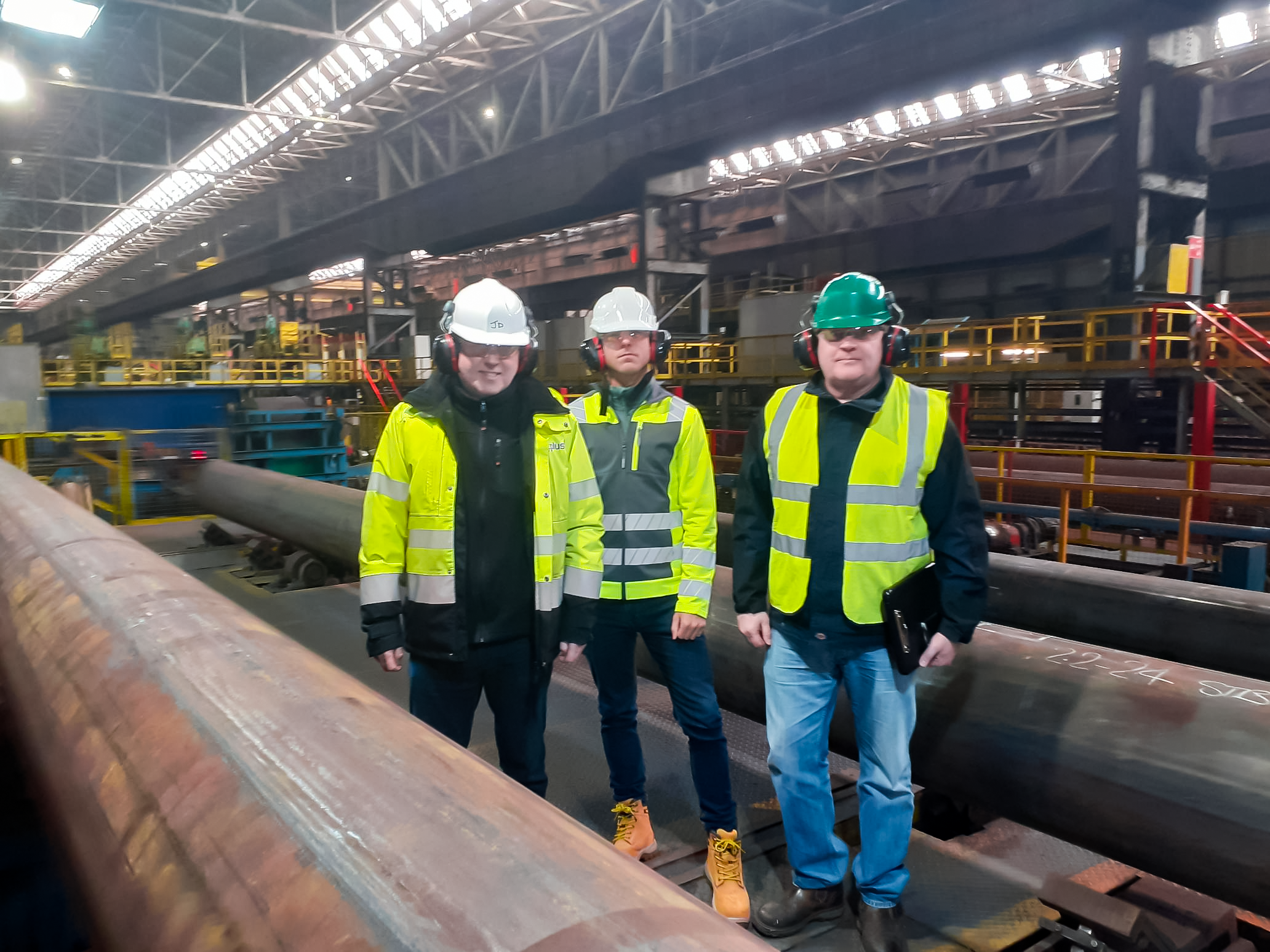 LIBERTY Pipes Hartlepool starts production for major energy infrastructure project