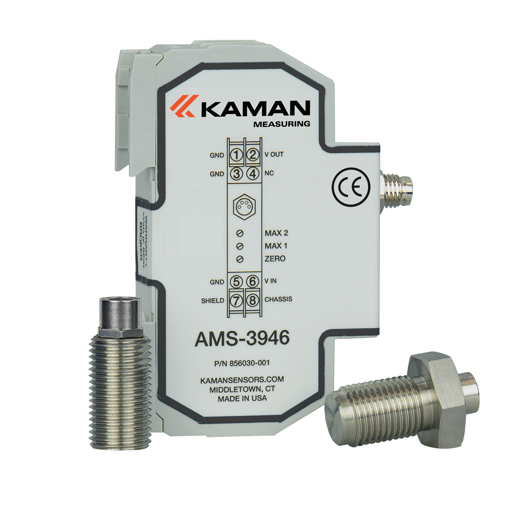 Kaman highlights AMS family of high-precision displacement sensors