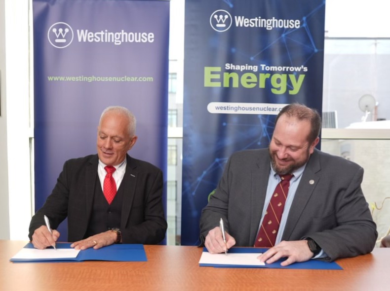 Westinghouse and Celeros FT sign MoU for valves and pumps