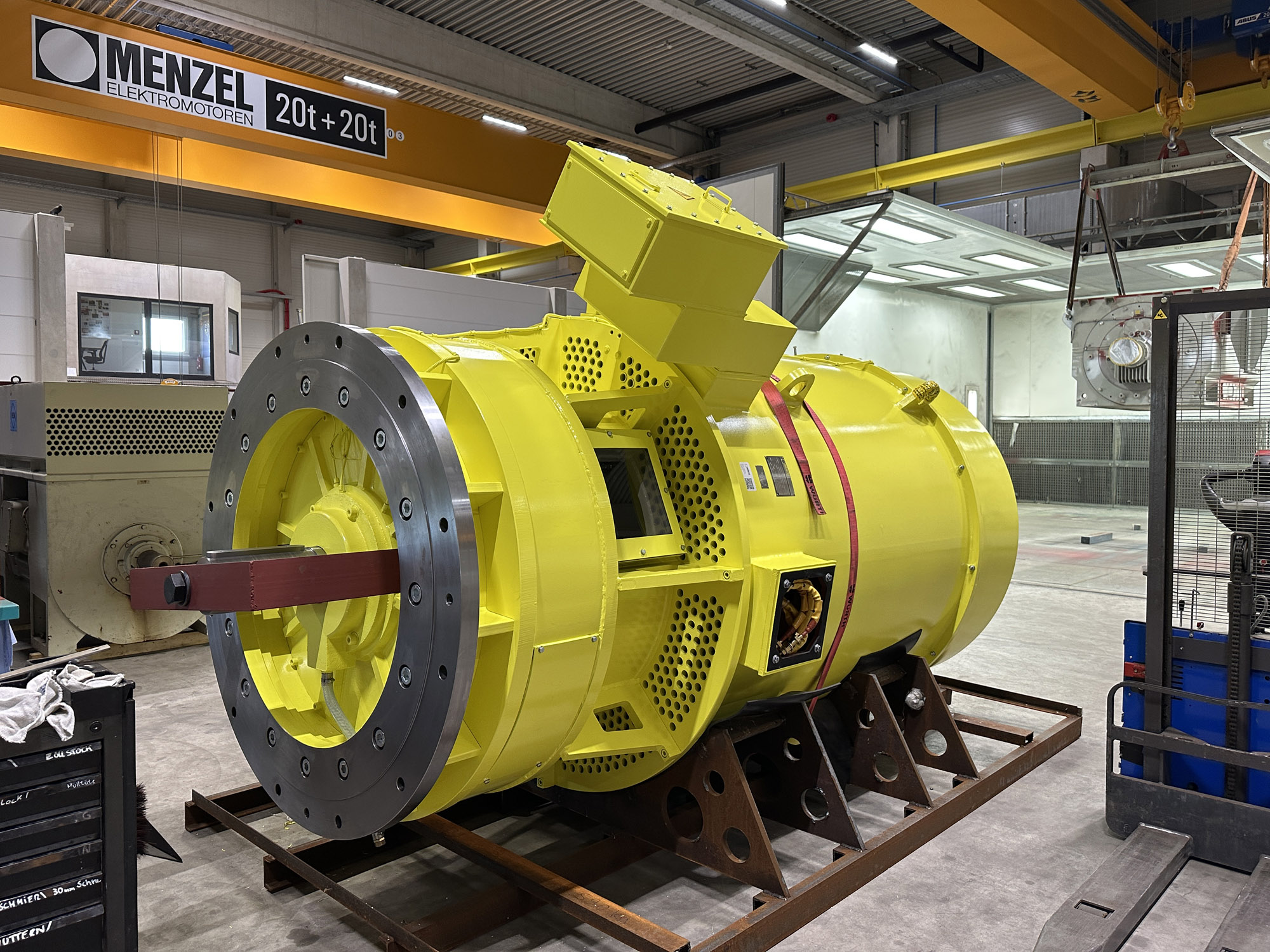 Menzel Elektromotoren supplies pump for Red Cross in Syria