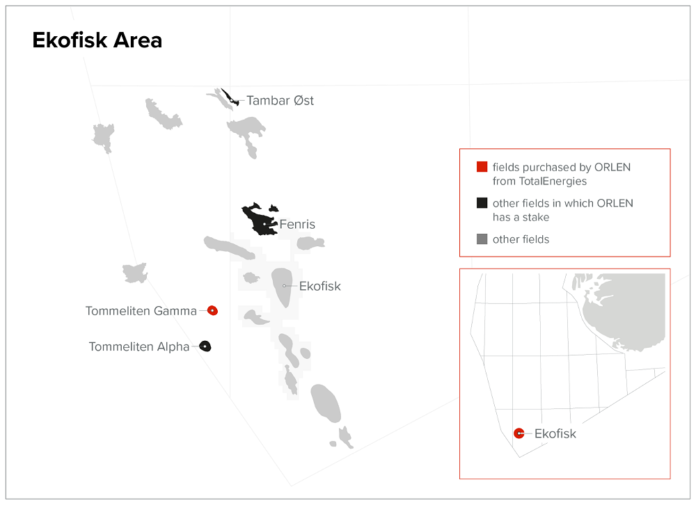 ORLEN increases gas and oil reserves as it acquires interests in the North Sea Field