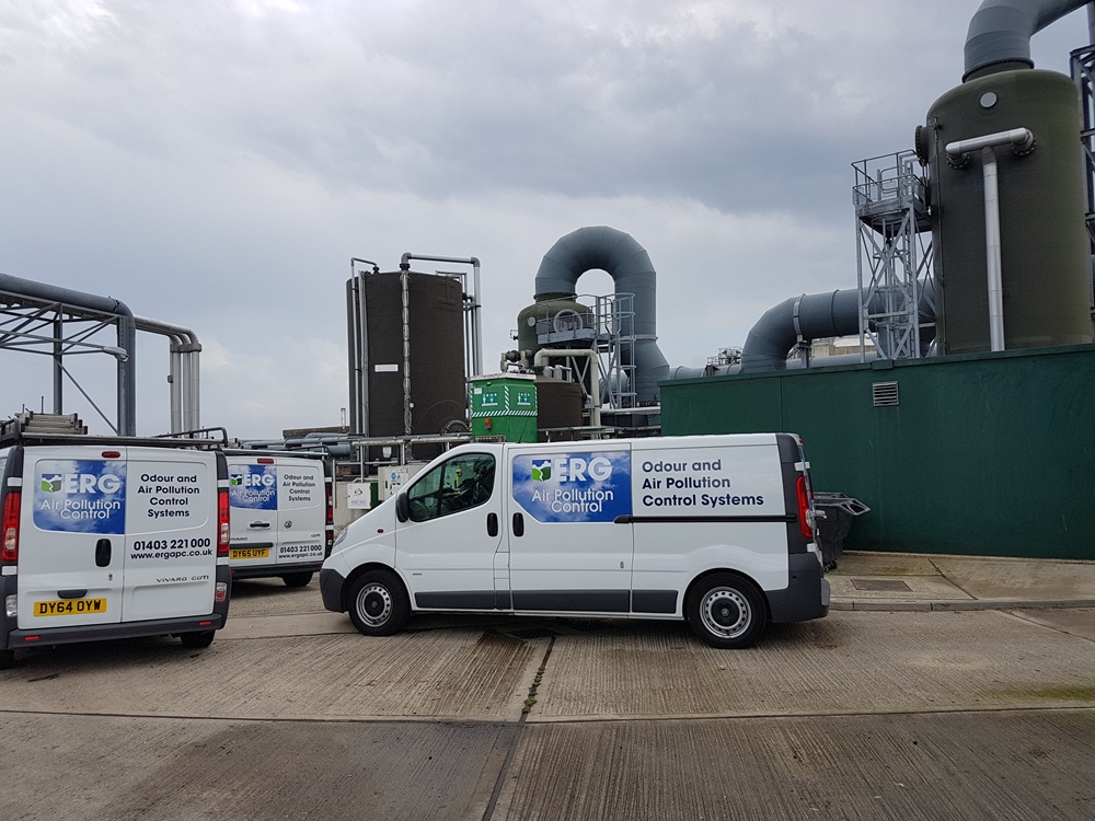 ERG enhances its capability in gas cleaning and odour abatement solutions