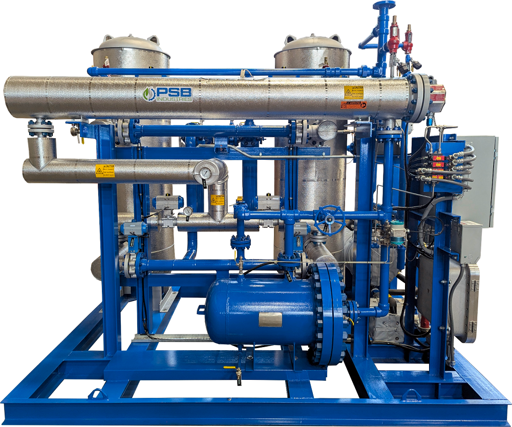 PSB Industries unveils its NG EV natural gas dryer