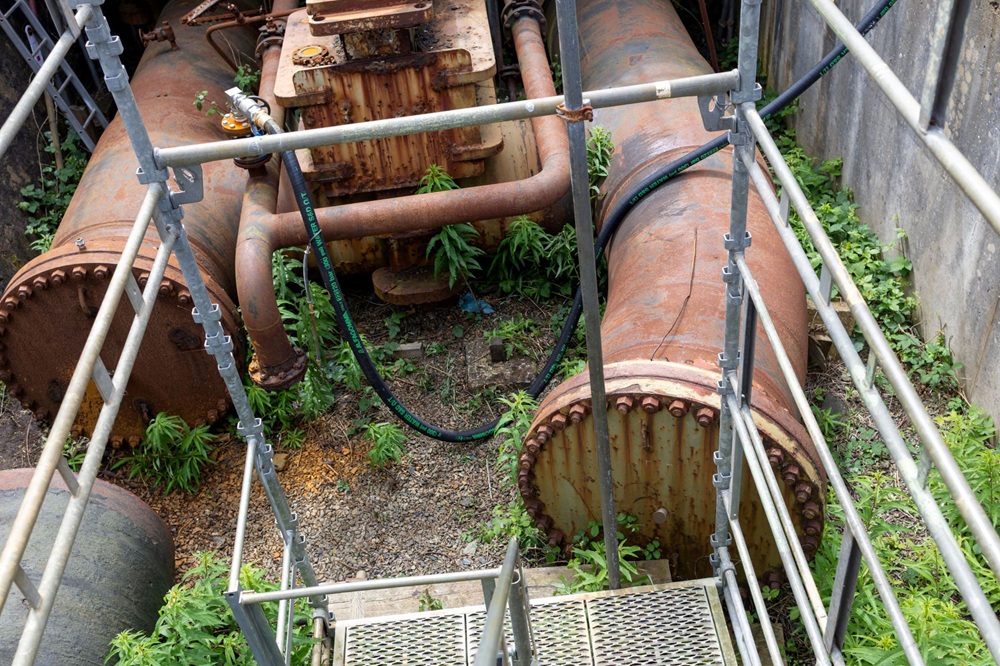 Oil pipeline hidden beneath Welsh countryside made safe for centuries
