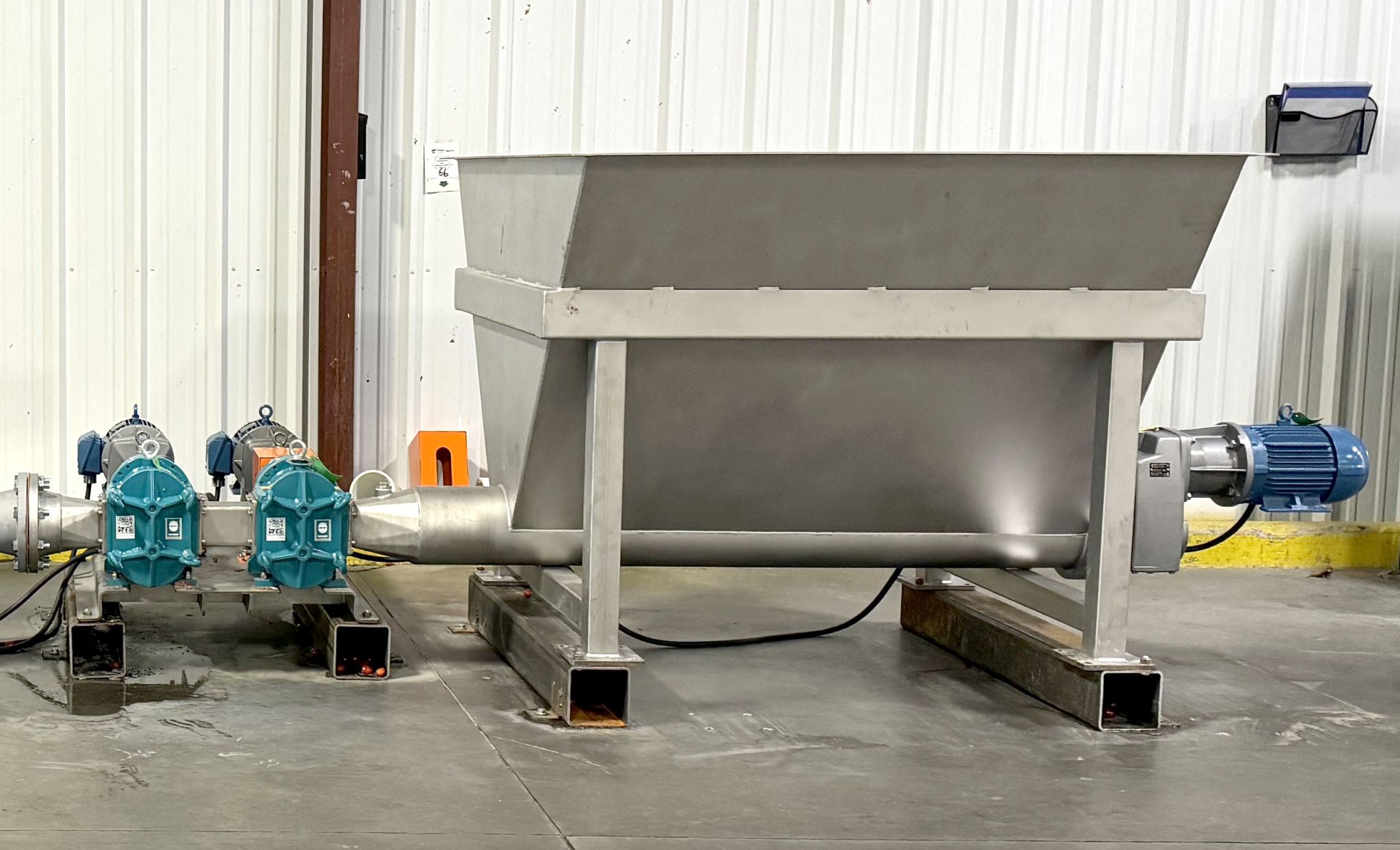Borger pump and macerator produces quality product