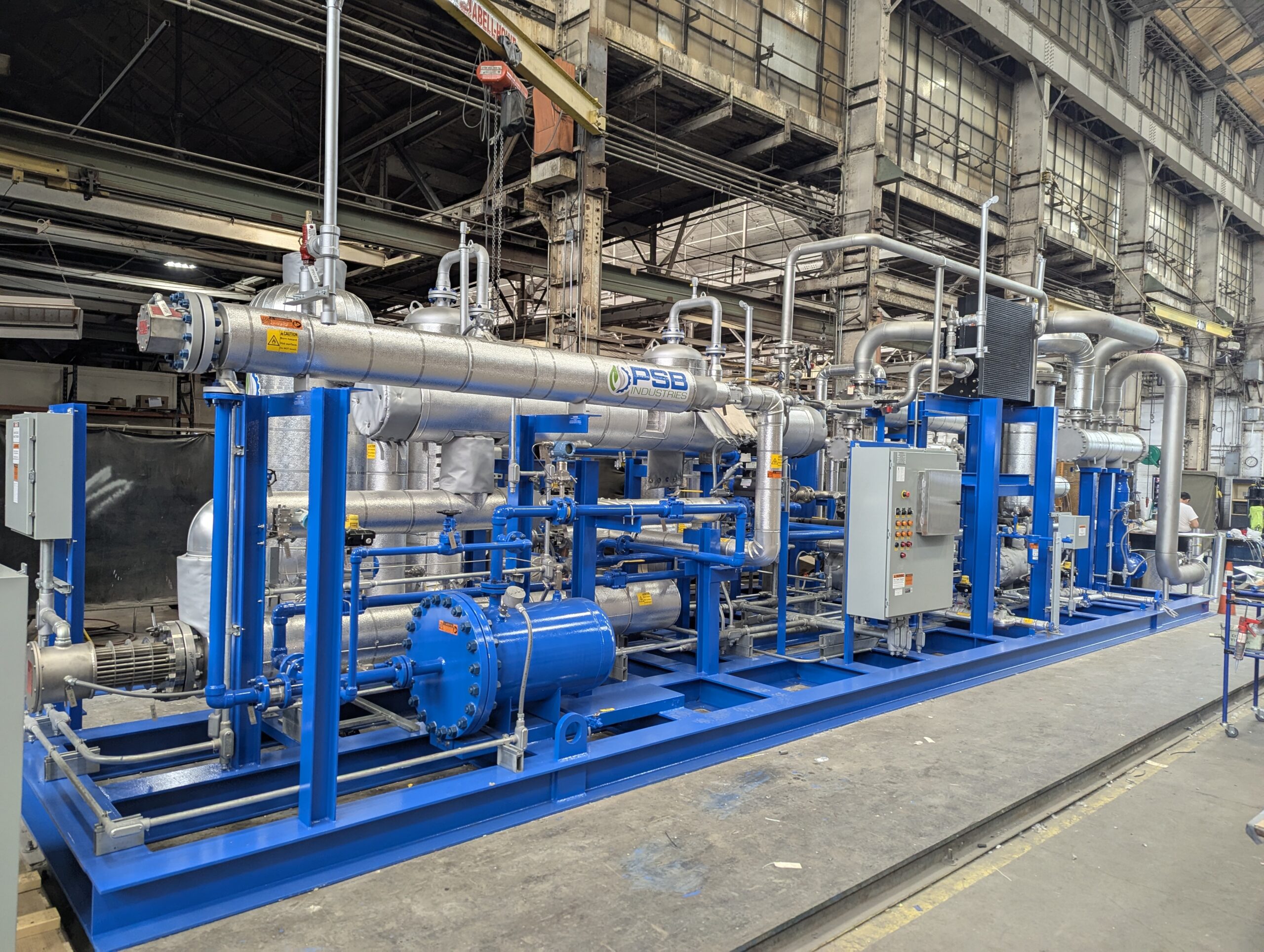 PSB Industries unveils fully integrated gas treatment skid optimised for fluid handling performance